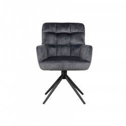 Benno Swivel Dining Chair Grey
